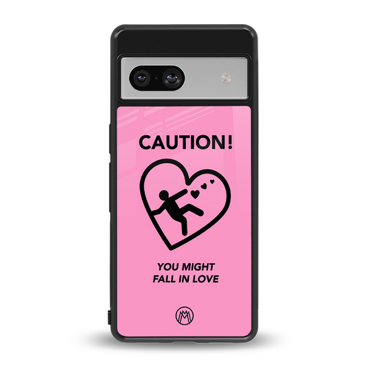 love ahead back phone cover | glass case for Google Pixel 7A