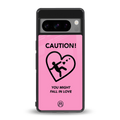love ahead back phone cover | glass case for google pixel 8 pro