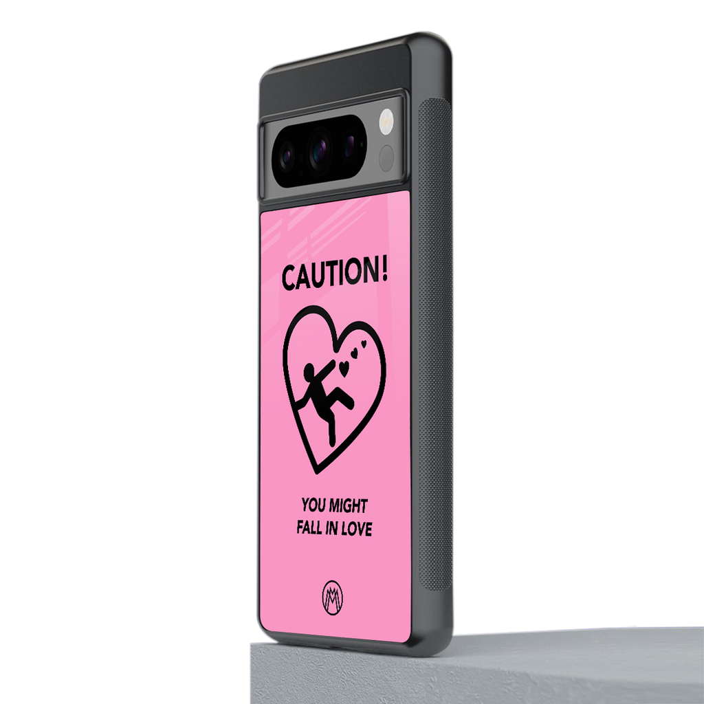 love ahead back phone cover | glass case for google pixel 8 pro