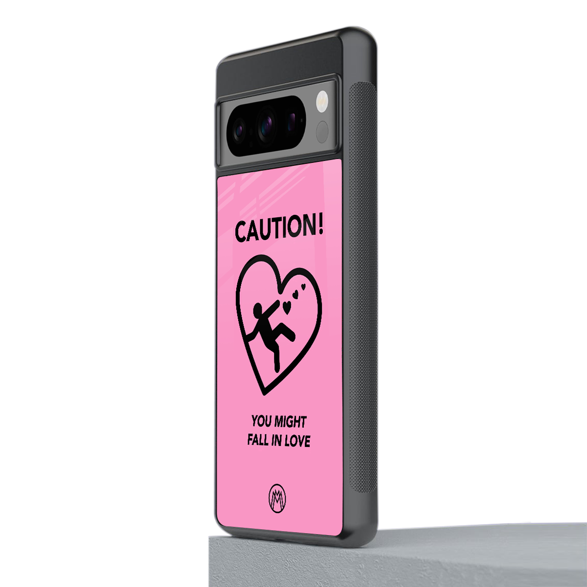 love ahead back phone cover | glass case for google pixel 8 pro