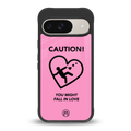 love ahead back phone cover | glass case for google pixel 9