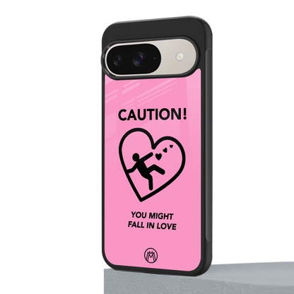 love ahead back phone cover | glass case for google pixel 9