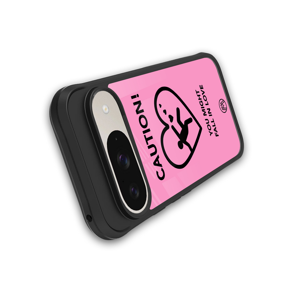 love ahead back phone cover | glass case for google pixel 9