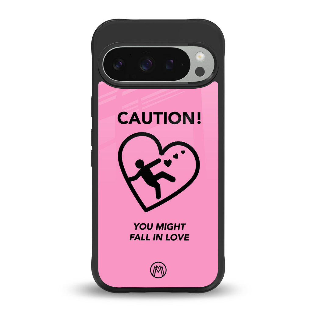 love ahead back phone cover | glass case for google pixel 9 pro xl