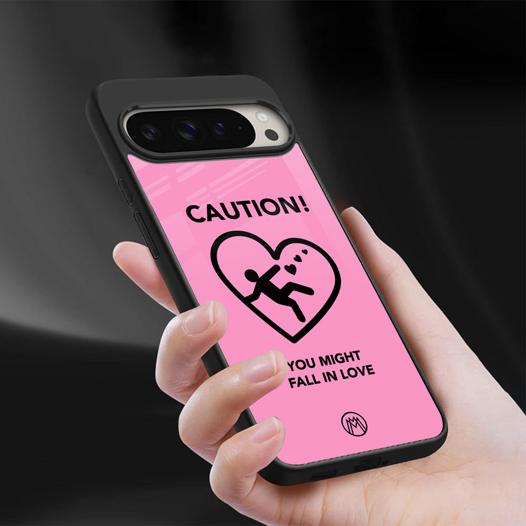 love ahead back phone cover | glass case for google pixel 9 pro
