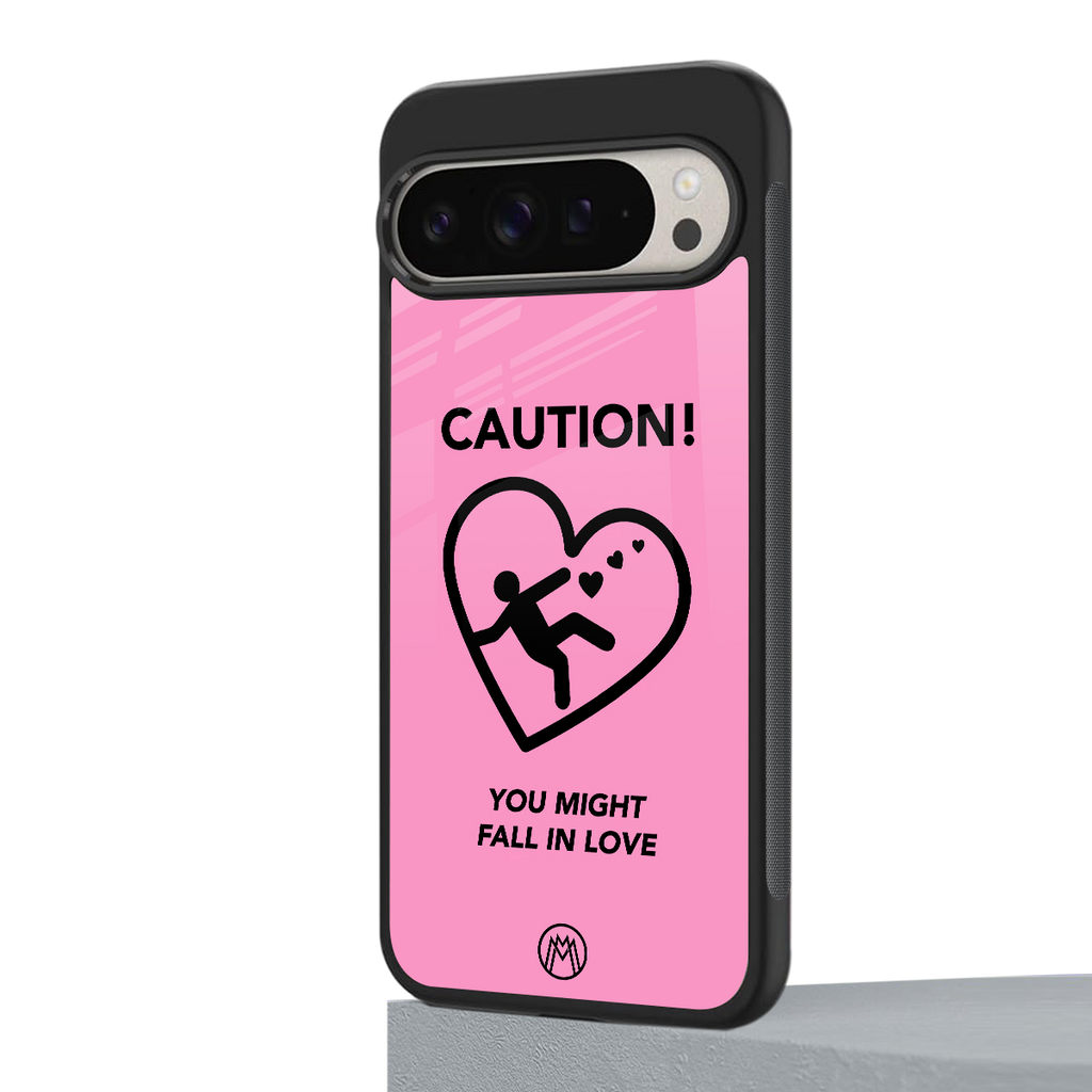 love ahead back phone cover | glass case for google pixel 9 pro xl