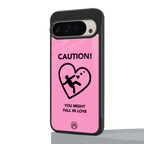 love ahead back phone cover | glass case for google pixel 9 pro xl