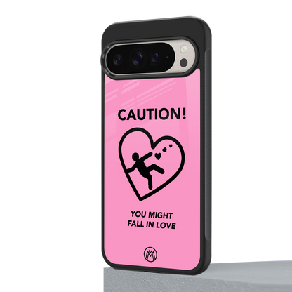 love ahead back phone cover | glass case for google pixel 9 pro xl