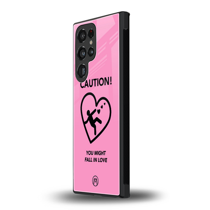 love ahead back phone cover | glass case for samsung galaxy s24 ultra