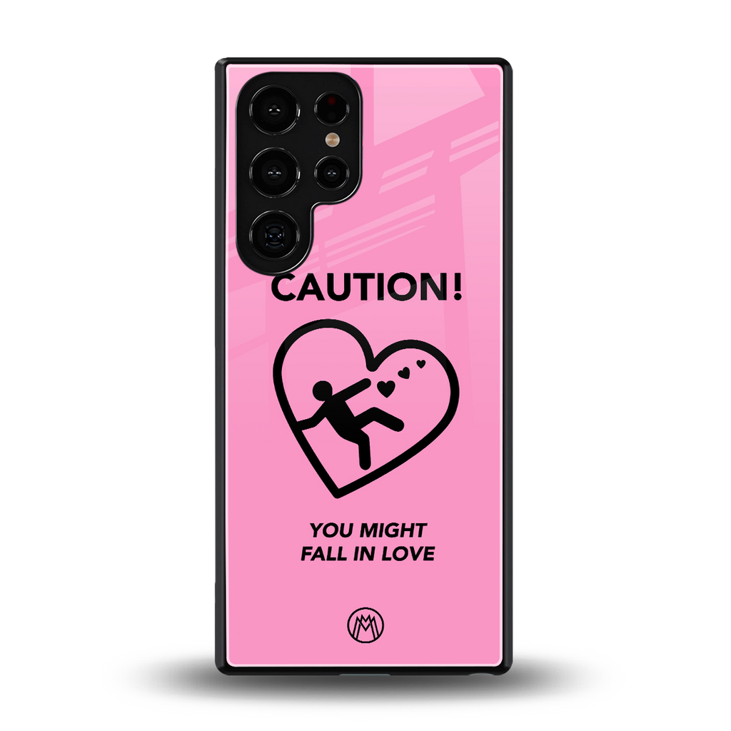 love ahead back phone cover | glass case for samsung galaxy s25 ultra