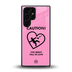 love ahead back phone cover | glass case for samsung galaxy s25 ultra