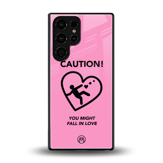 love ahead back phone cover | glass case for samsung galaxy s25 ultra