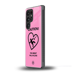 love ahead back phone cover | glass case for samsung galaxy s25 ultra