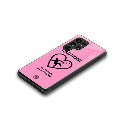 love ahead back phone cover | glass case for samsung galaxy s25 ultra