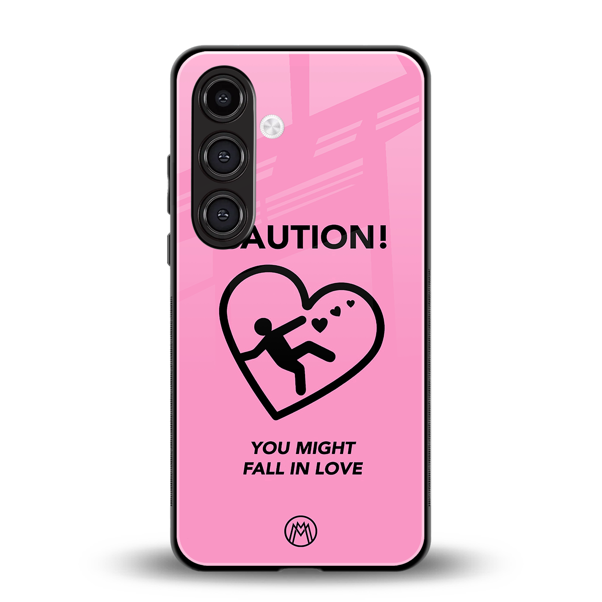 love ahead back phone cover | glass case for samsung galaxy s24 fe