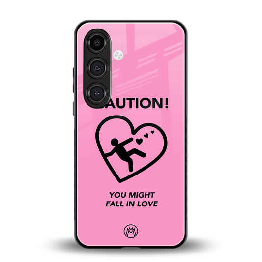 love ahead back phone cover | glass case for samsung galaxy s23 plus