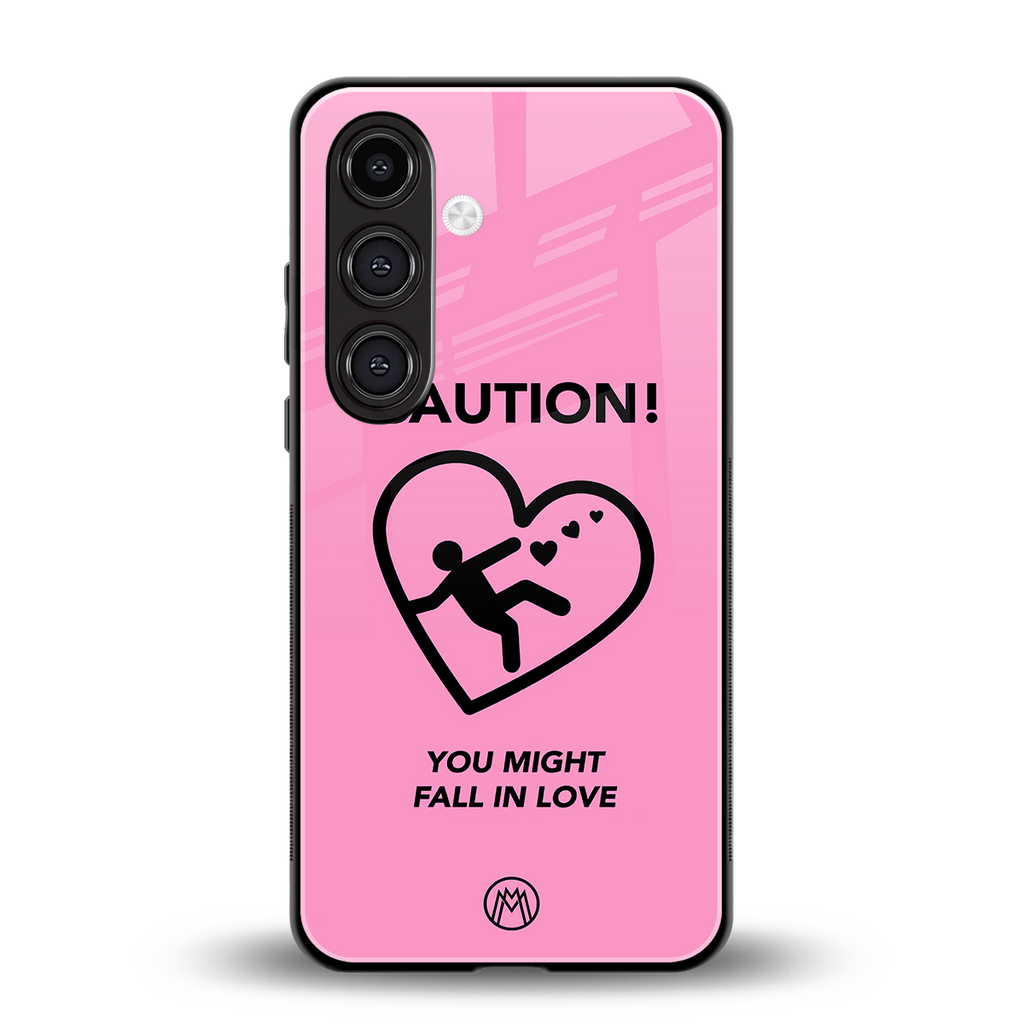 love ahead back phone cover | glass case for samsung galaxy s25