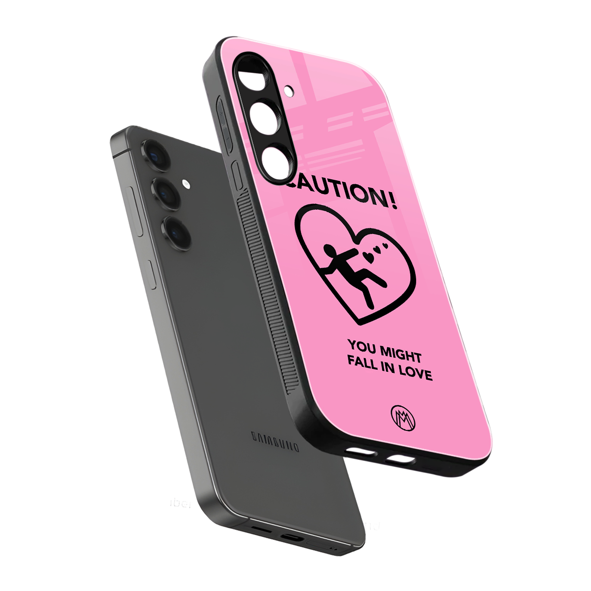 love ahead back phone cover | glass case for samsung galaxy s24 fe