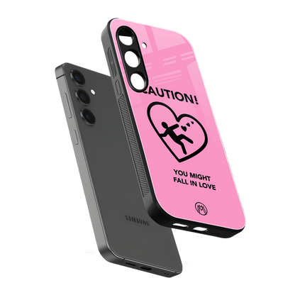 love ahead back phone cover | glass case for samsung galaxy s24 fe