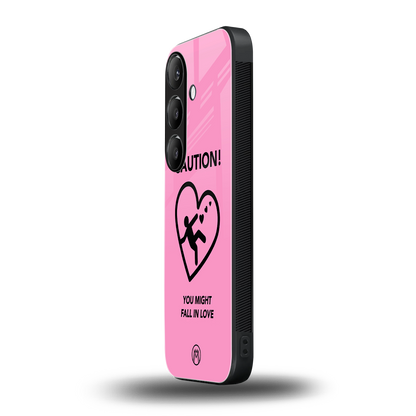 love ahead back phone cover | glass case for samsung galaxy s24 fe