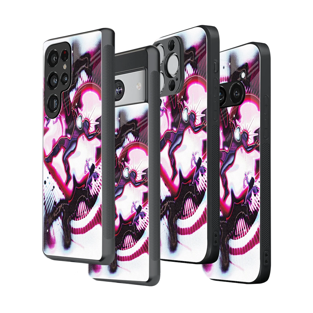 Stylish Glass Back Case for All Smartphones iPhone, Samsung, OnePlus, Pixel, Redmi, Oppo, Vivo, Motorola