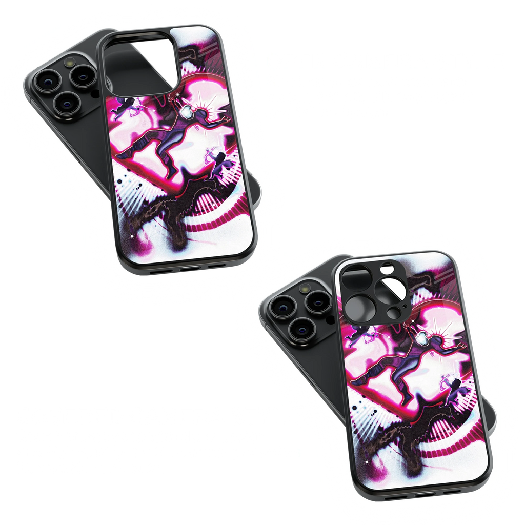 Trendy Glass Back Mobile Case for iPhone, Samsung, Redmi, OnePlus, Google Pixel, Motorola