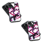 Trendy Glass Back Mobile Case for iPhone, Samsung, Redmi, OnePlus, Google Pixel, Motorola