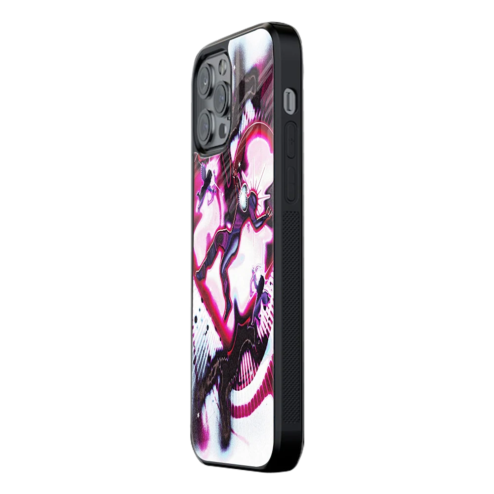 Slim Glass Back Phone Case for Multiple Brands iPhone, Samsung, Redmi, OnePlus, Oppo, Vivo