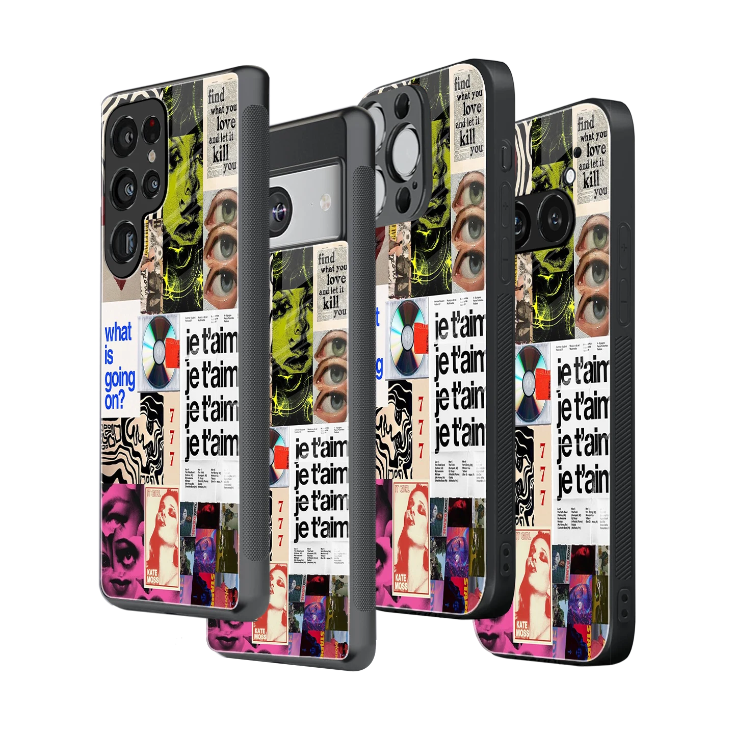 Stylish Glass Back Case for All Smartphones iPhone, Samsung, OnePlus, Pixel, Redmi, Oppo, Vivo, Motorola