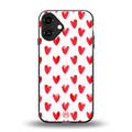 love is love back phone cover | glass case for iphone 16 plus