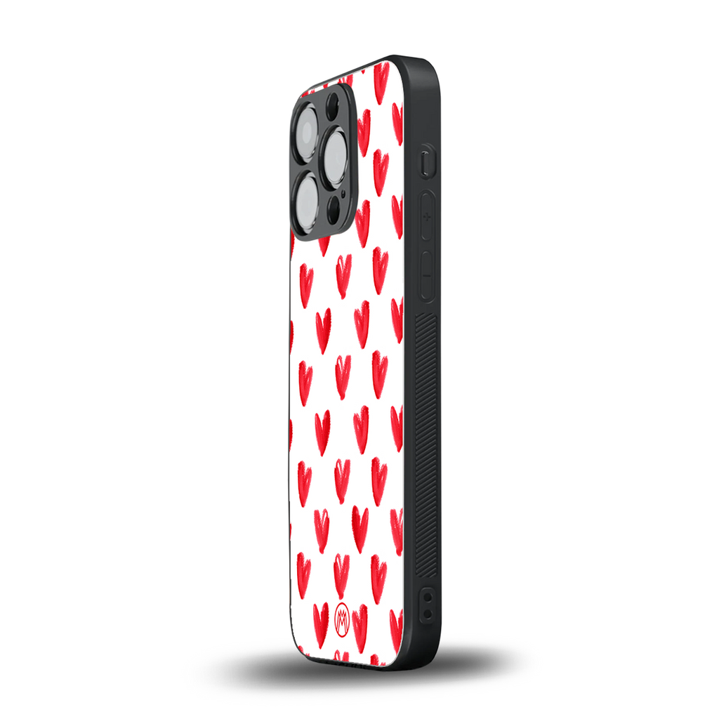 love is love back phone cover | glass case for iphone 16 pro