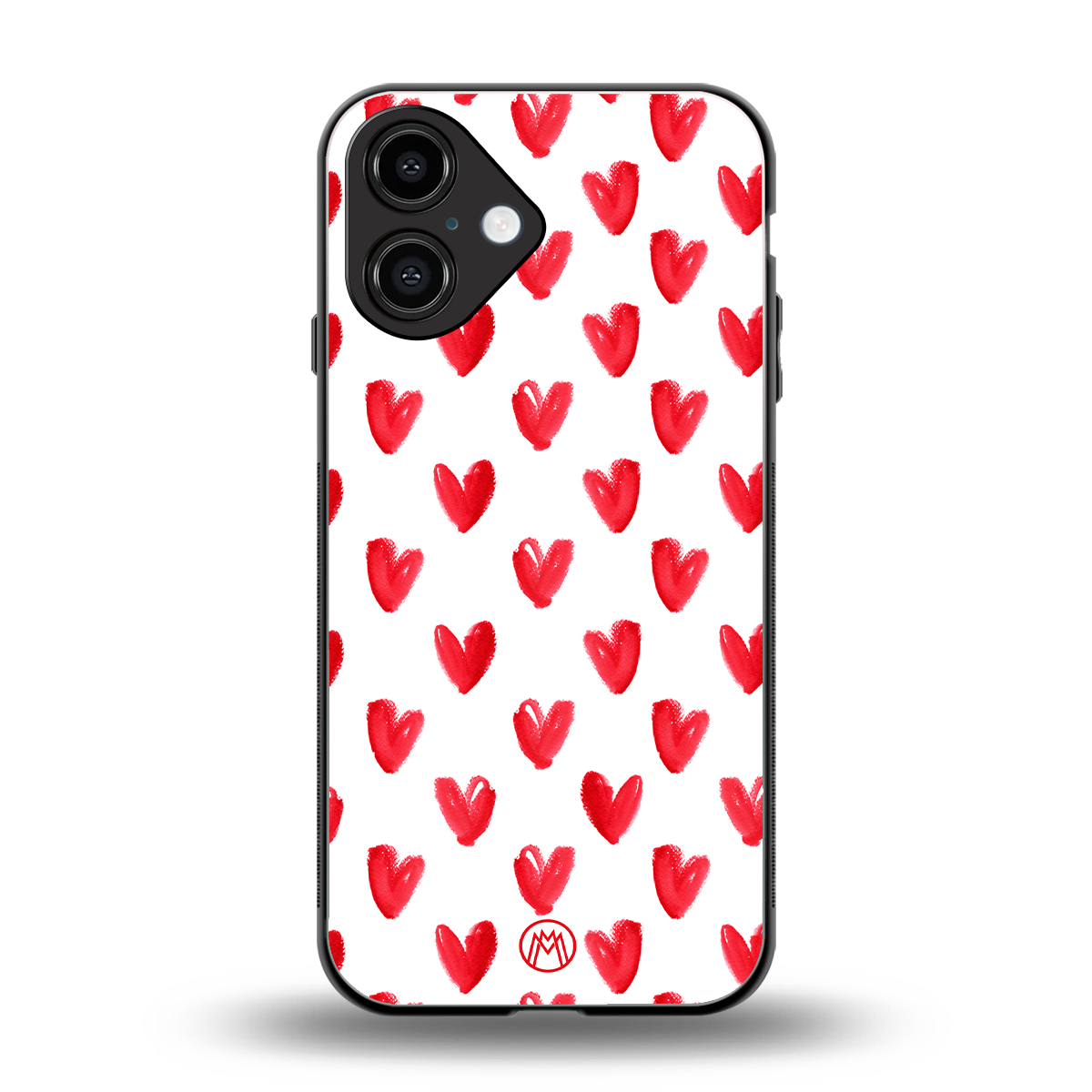 love is love back phone cover | glass case for iphone 16