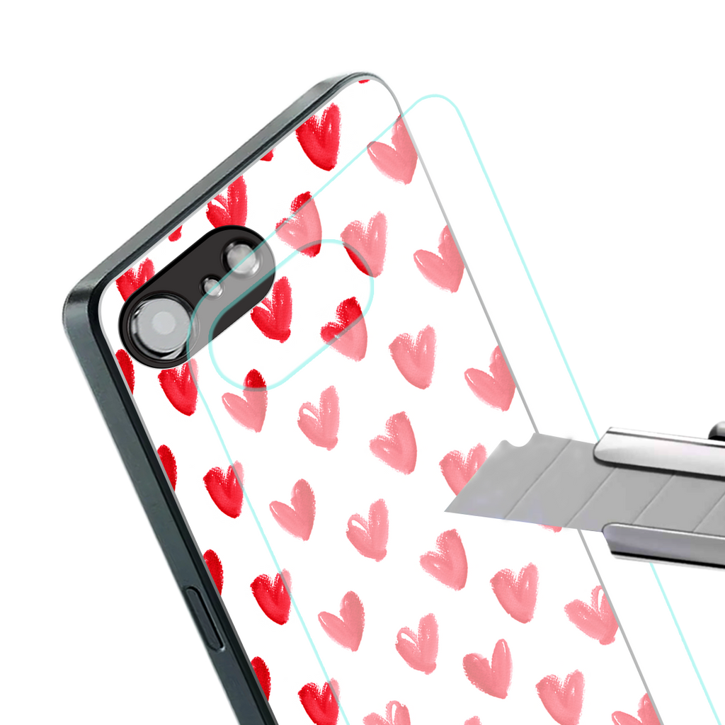 love is love back phone cover | glass case for iphone 16e