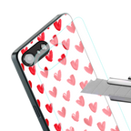 love is love back phone cover | glass case for iphone 16e