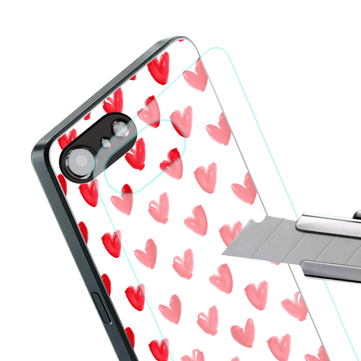 love is love back phone cover | glass case for iphone 16e