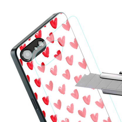 love is love back phone cover | glass case for iphone 16e