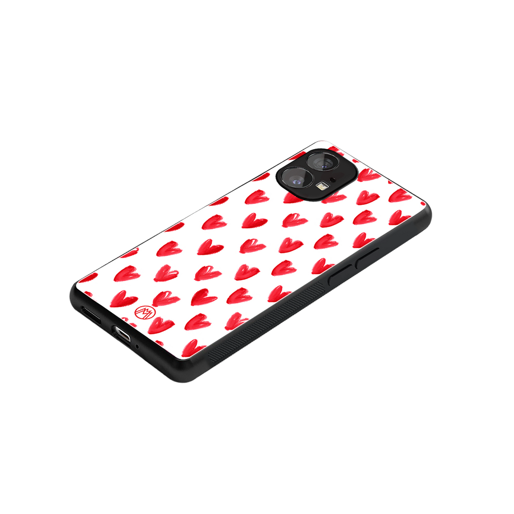 love is love back phone cover | glass case for nothing phone 1