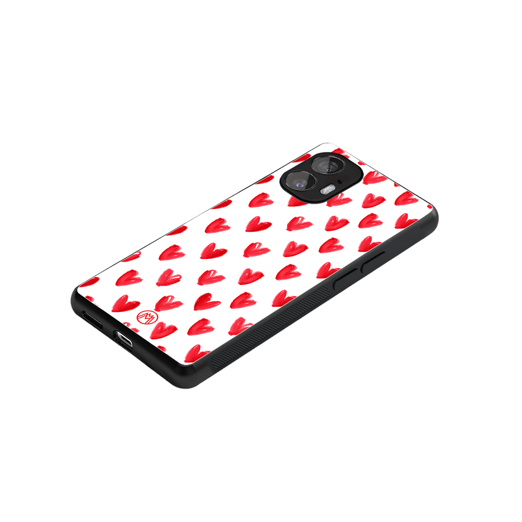 love is love back phone cover | glass case for nothing phone 2