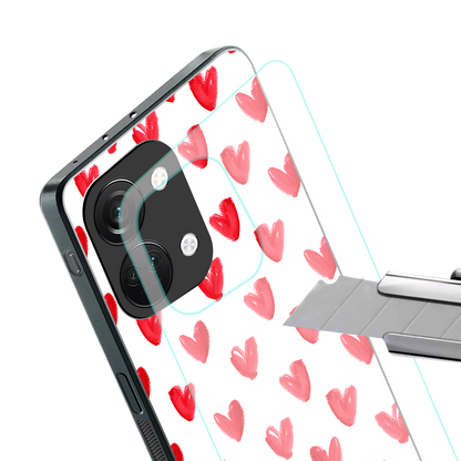 love is love back phone cover | glass case for oneplus nord 3