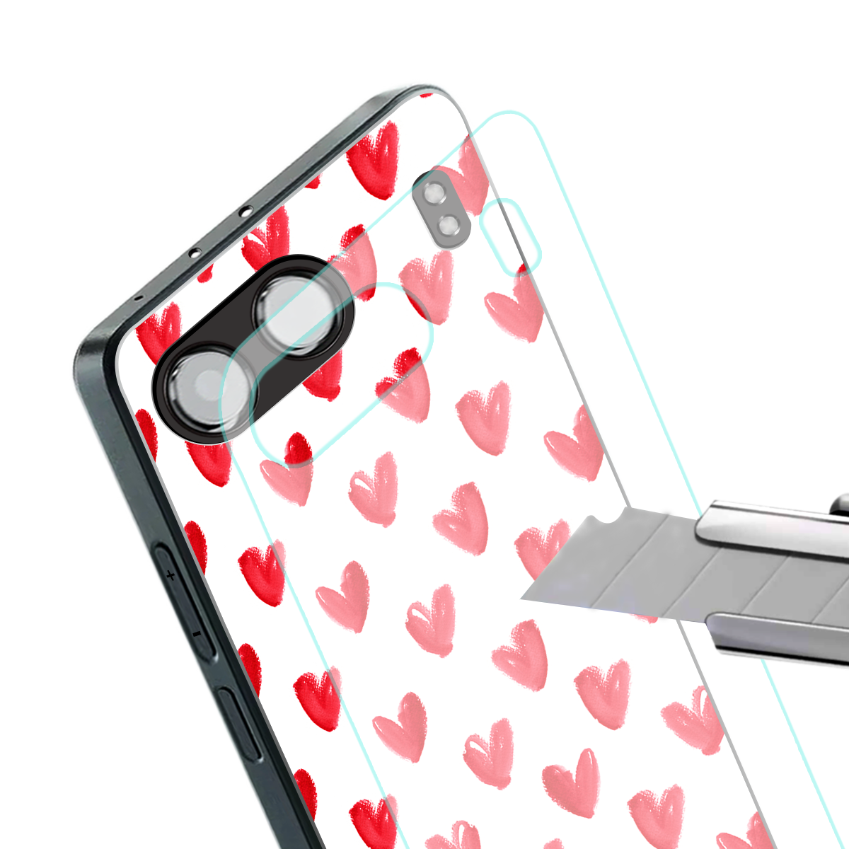 love is love back phone cover | glass case for oneplus nord 4
