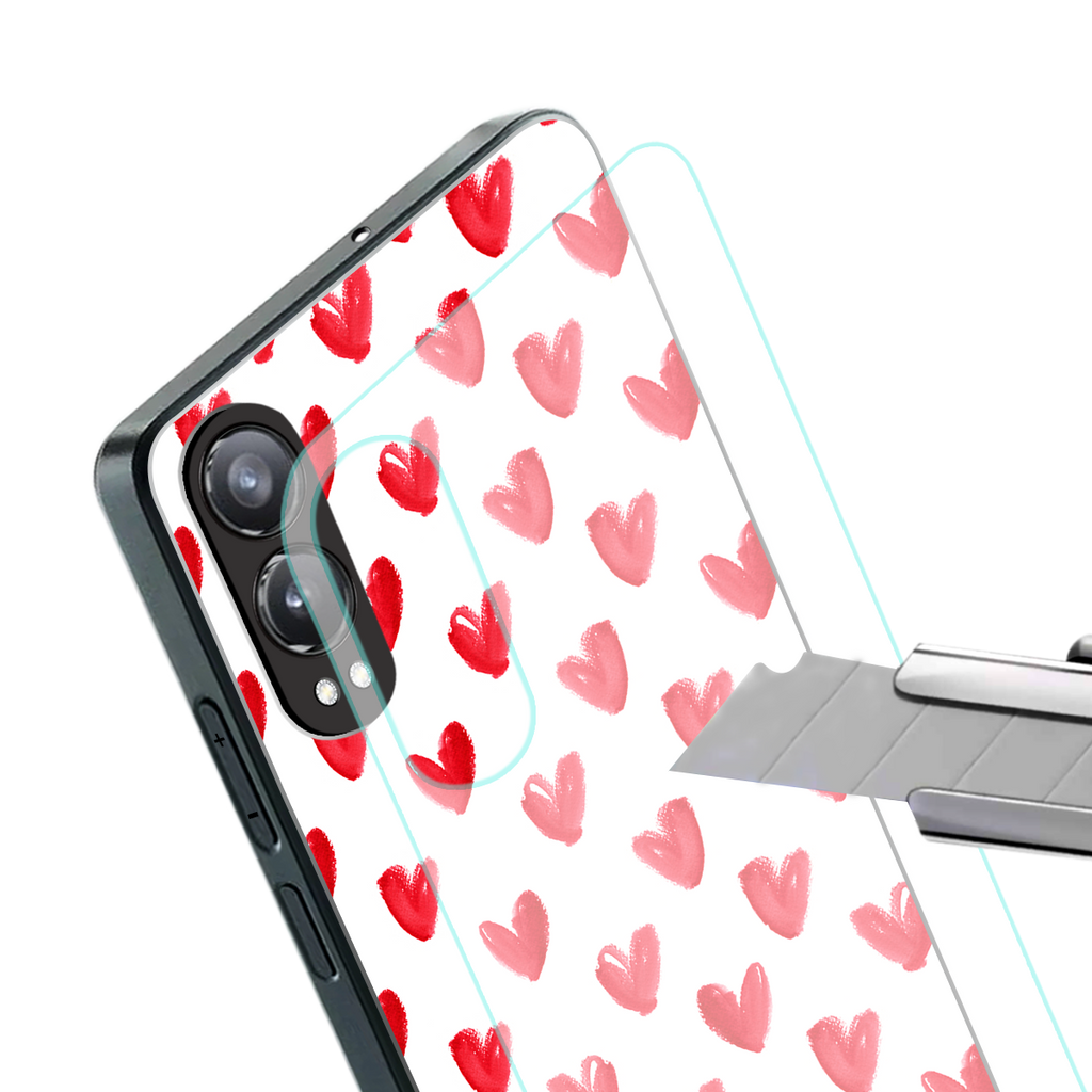 love is love back phone cover | glass case for oneplus nord ce 4 lite