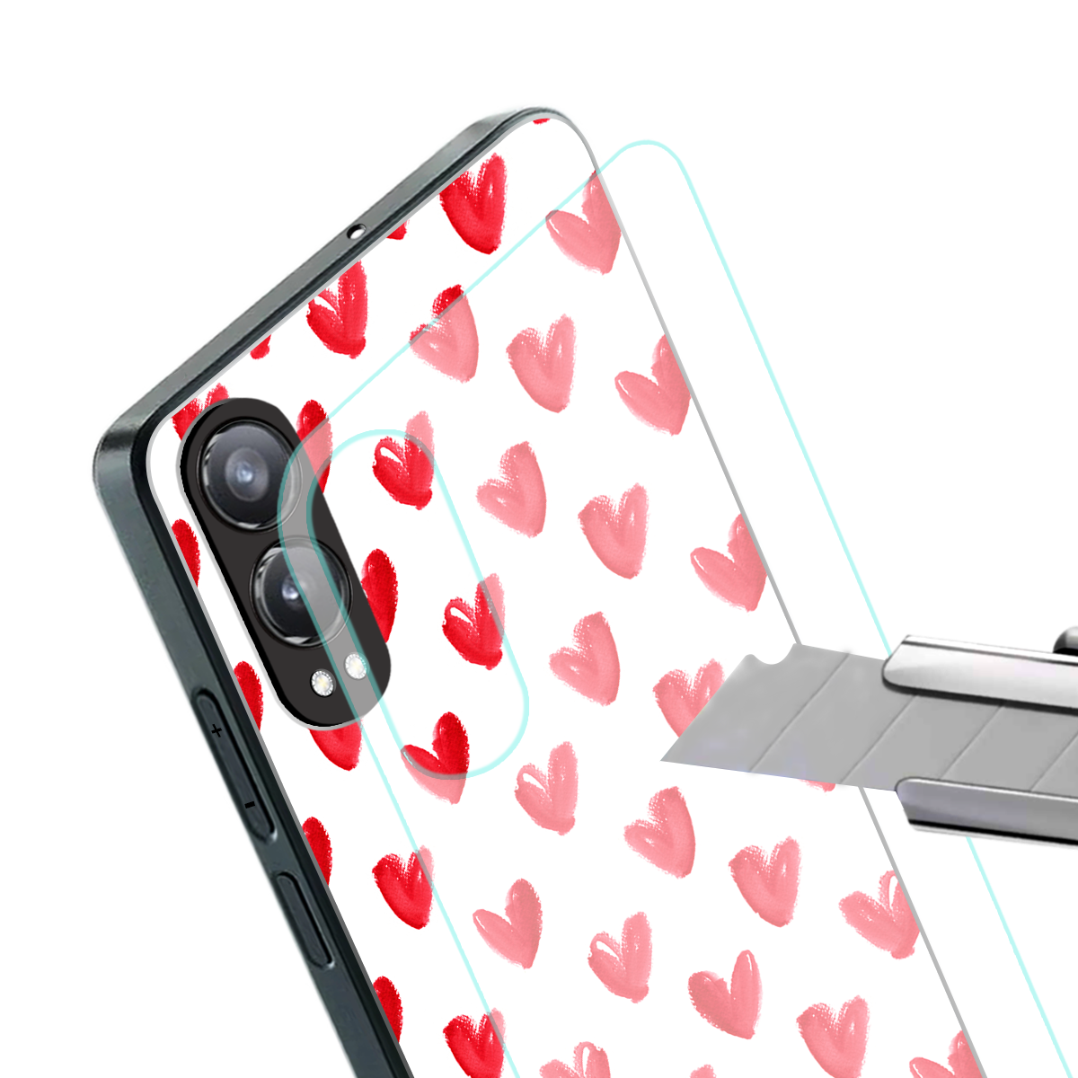 love is love back phone cover | glass case for oneplus nord ce 4 lite