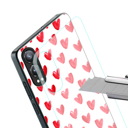 love is love back phone cover | glass case for oneplus nord ce 4 lite