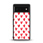 love is love back phone cover | glass case for google pixel 6