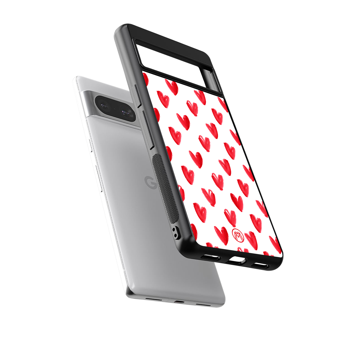 love is love back phone cover | glass case for Google Pixel 8