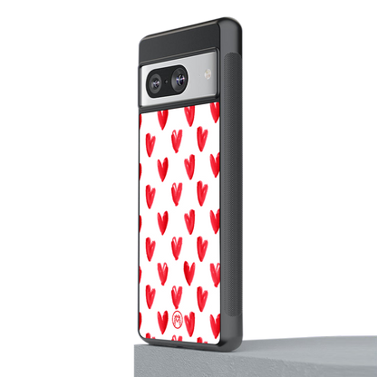 love is love back phone cover | glass case for Google Pixel 8