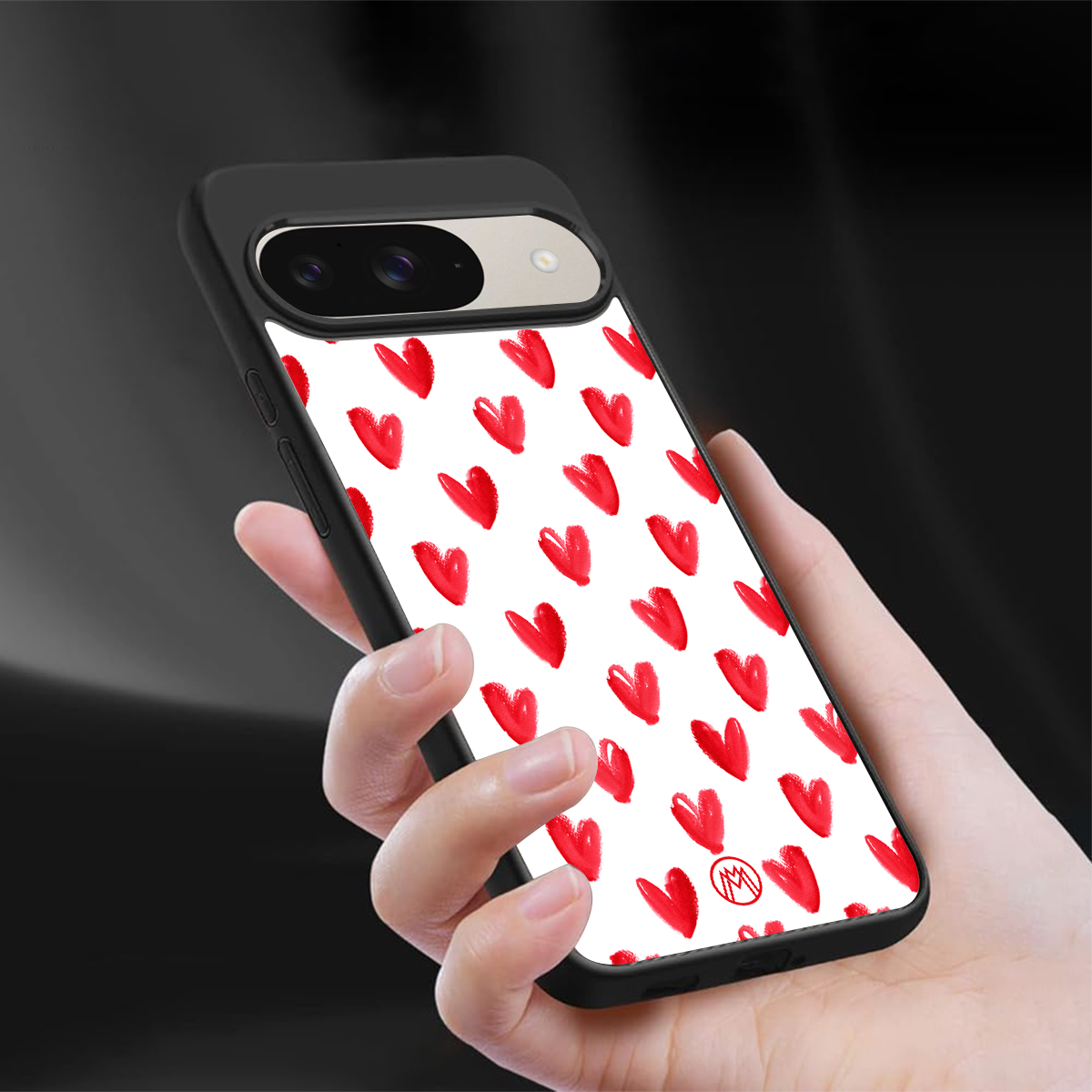 love is love back phone cover | glass case for google pixel 9