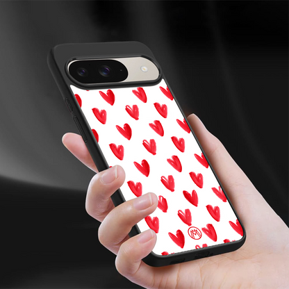 love is love back phone cover | glass case for google pixel 9