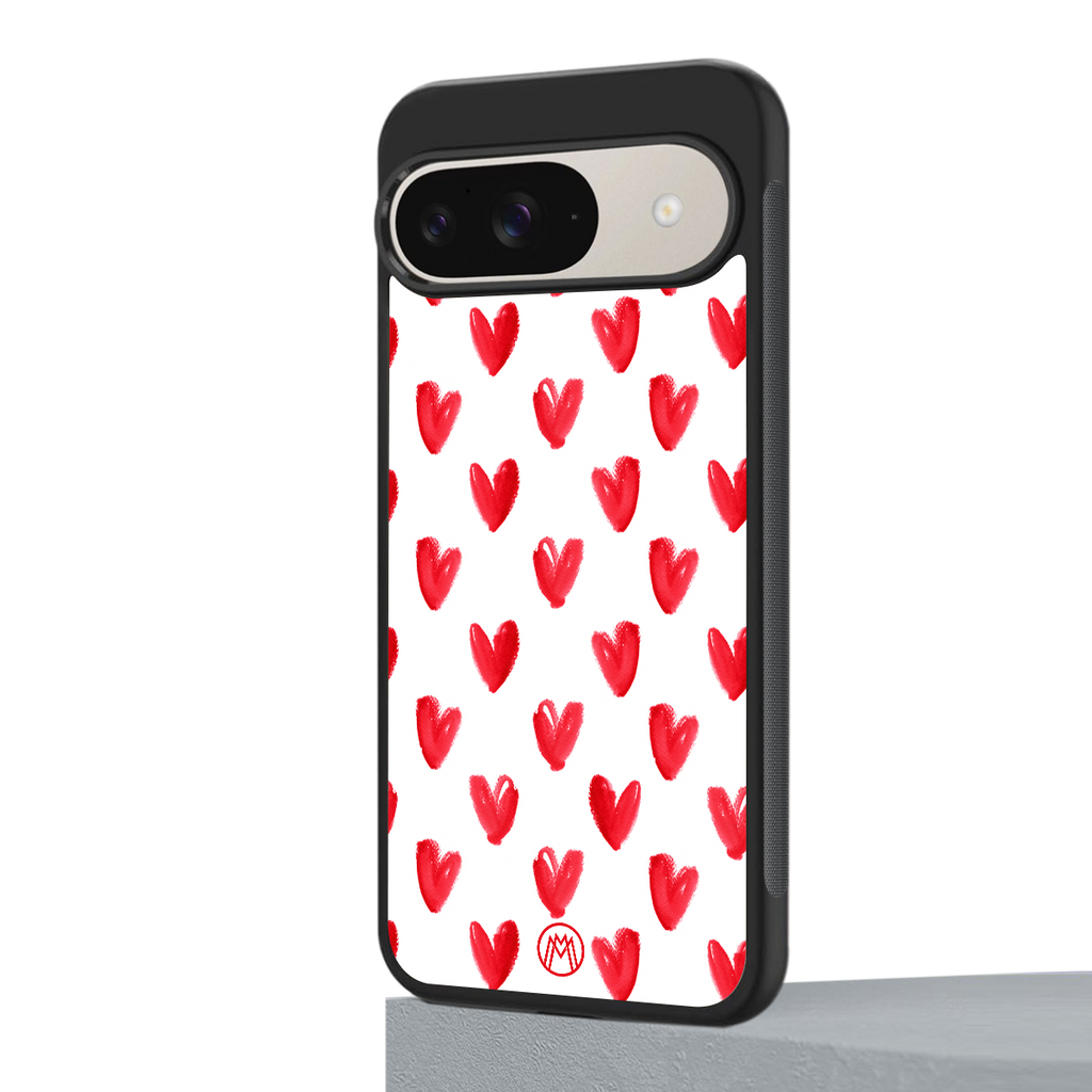 love is love back phone cover | glass case for google pixel 9