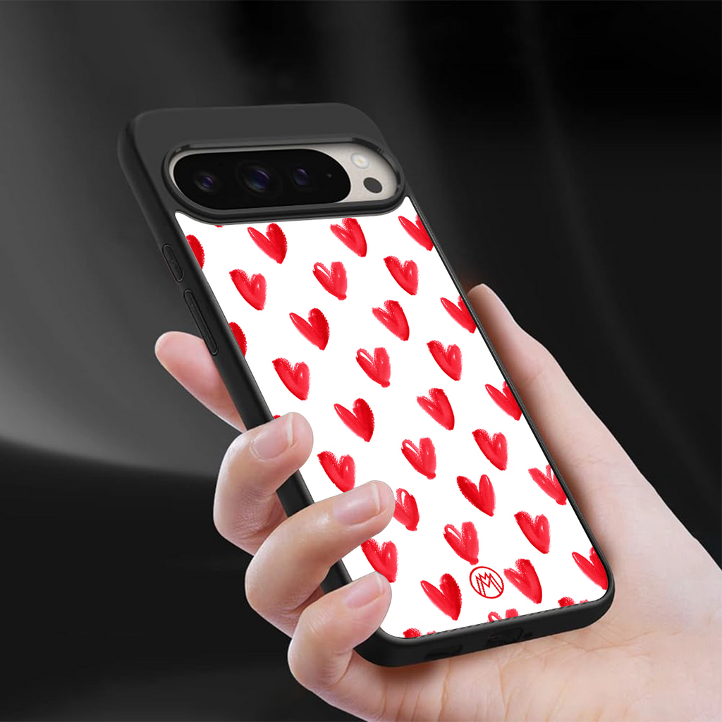 love is love back phone cover | glass case for google pixel 9 pro